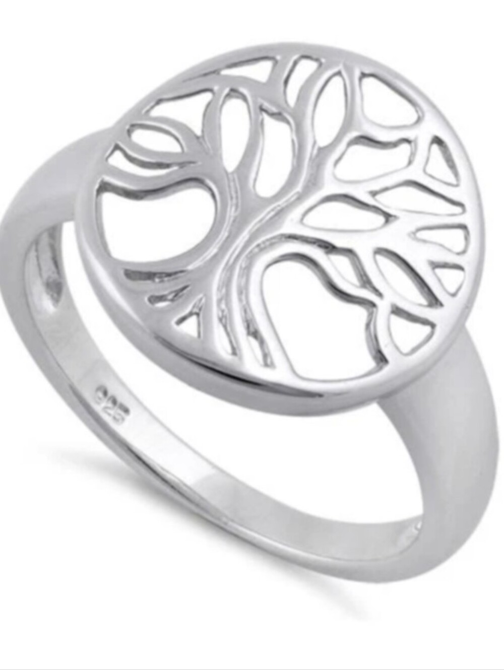 Sterling Silver 925 Tree Of Life Ring New Size 10 Dreamland Jewelry